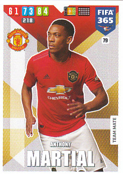 Anthony Martial Manchester United 2020 FIFA 365 #79